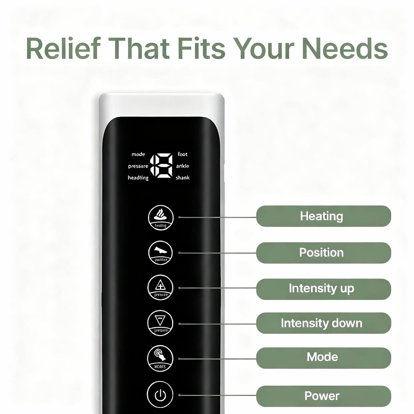 The Relaxia™ Air Compression Leg Massager