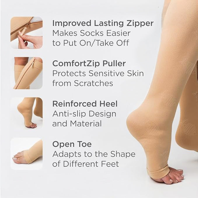 The ZipEase Compression Socks